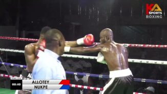 THEOPHILUS ALLOTEY VRS NATHANIEL NUKPE I CABIC BIG FIGHT NIGHT