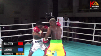 THEOPHILUS K ALLOTEY VRS LUKMAN AKINOLUGBADE I BLOOD, SWEAT AND TEARS FIGHT NIGHT