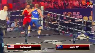 ROBBY GONZALES VRS MARION SEVEHON | WORLD BOXING CHAMPIONSHIP – KAZAKHSTAN